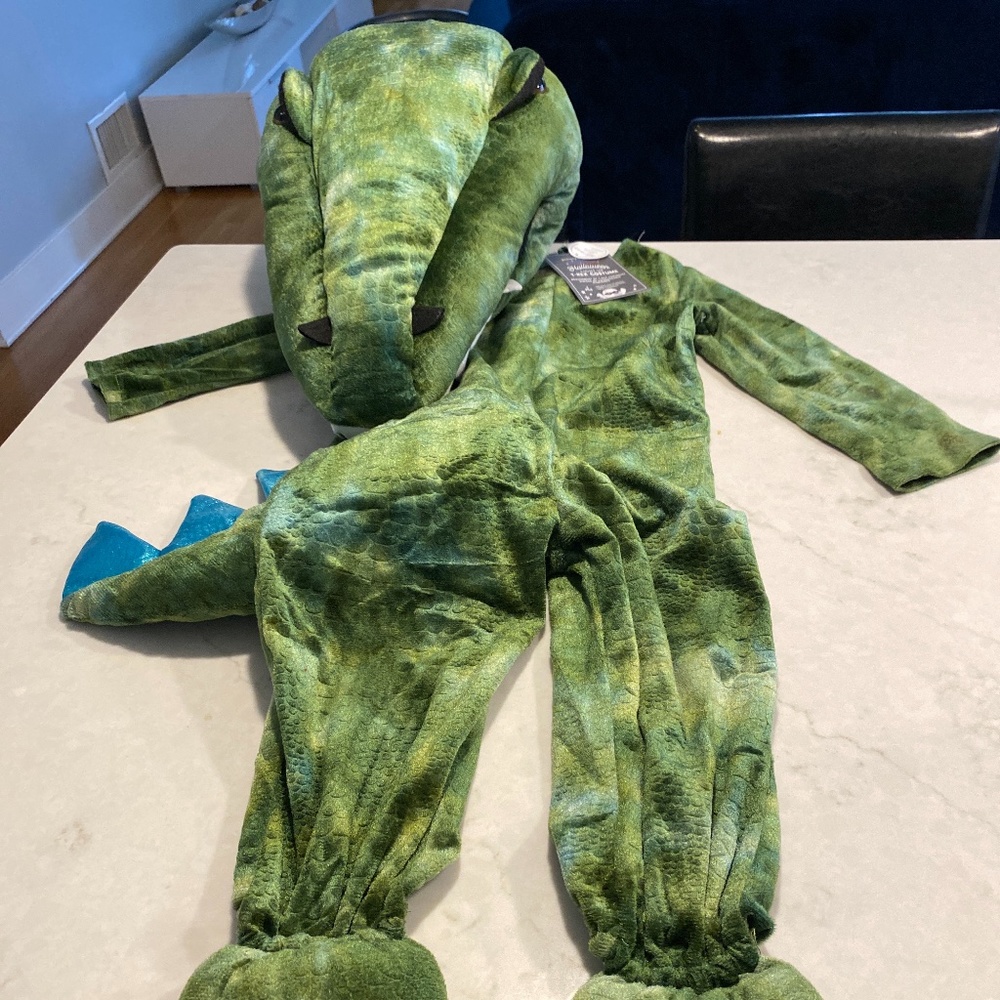 Pottery Barns Kids Dinosaur Halloween Costume
